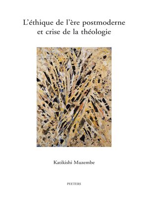 cover image of L'ethique de l'ere postmoderne et crise de la theologie